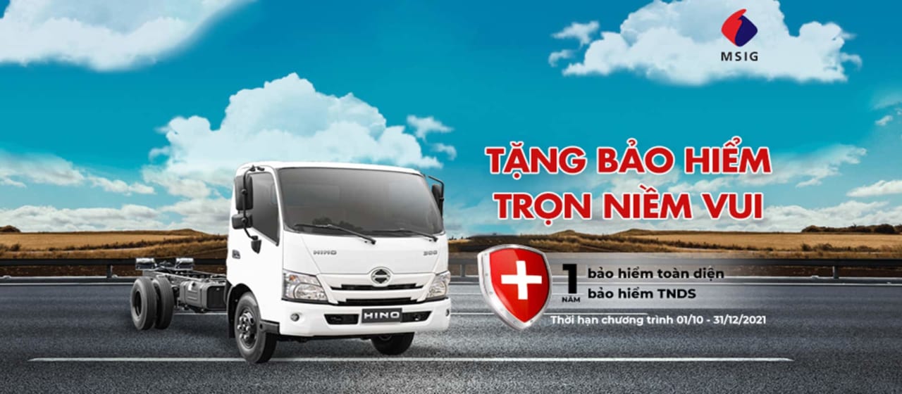 Khuyến mãi Hino 300-new
