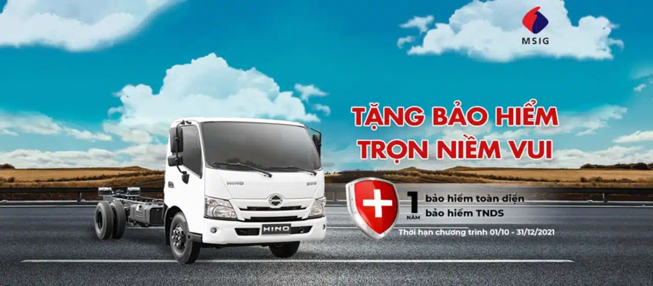 Khuyến mãi Hino 300-new