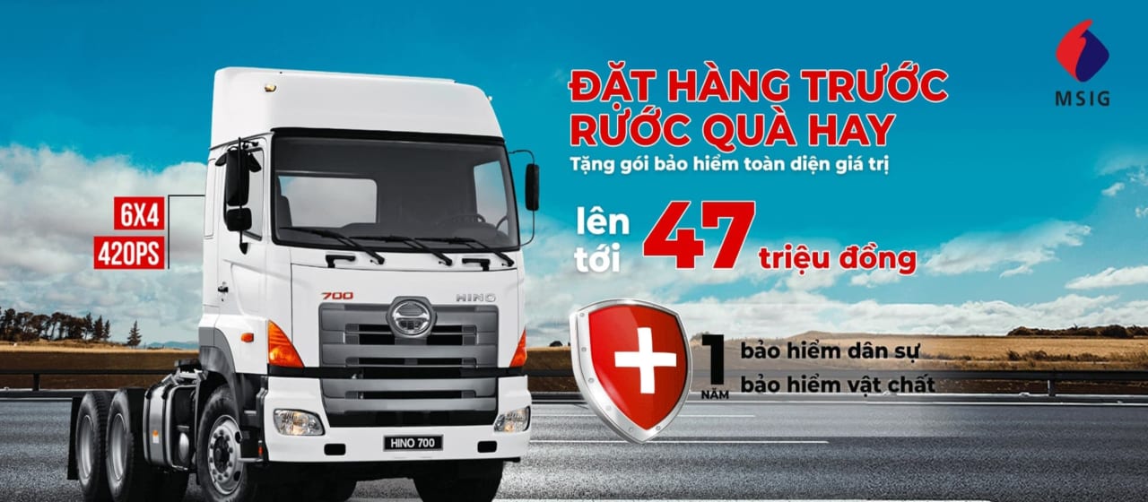 Khuyến mãi đầu kéo Hino SS2P