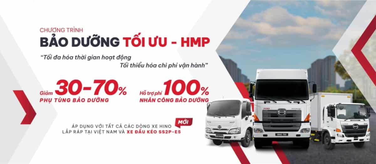 BẢO DƯỠNG HINO TỐI ƯU HMP