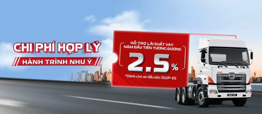 KHUYẾN MÃI LÃI SUẤT ĐẦU KÉO HINO