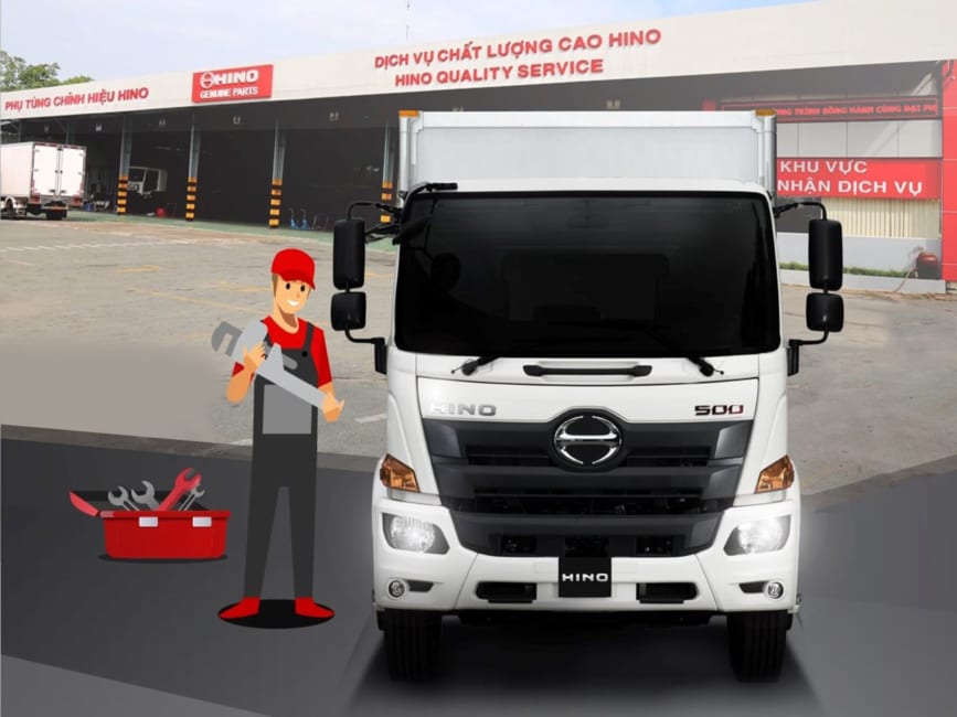 HỆ THỐNG ĐẠI LÝ XE TẢI HINO TẠI VIỆT NAM