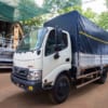 XE TẢI HINO XZU342HD 5 TẤN THÙNG MUI BẠT 4M5