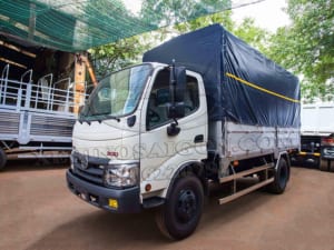 XE TẢI HINO XZU342HD 5 TẤN THÙNG MUI BẠT 4M5