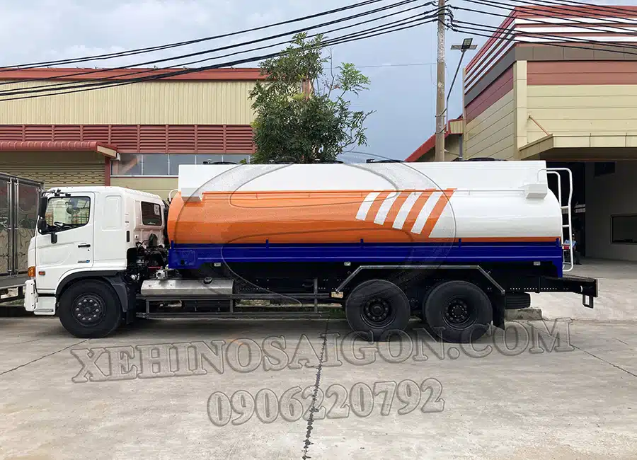 XE BỒN XĂNG DẦU HINO FL8JT7A 20 KHỐI