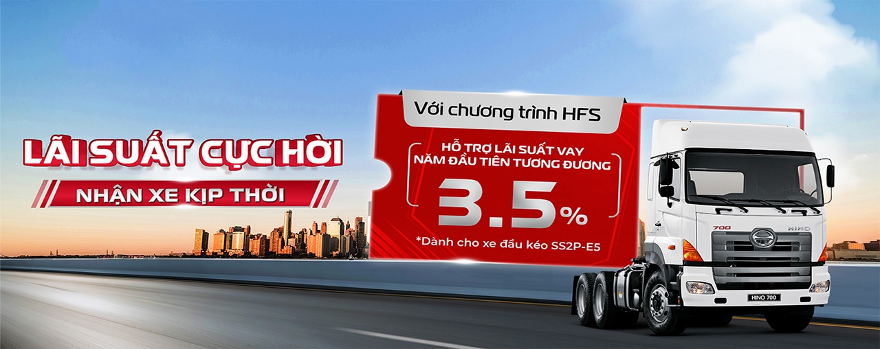 LÃI SUẤT ĐẦU KÉO HINO SS2P