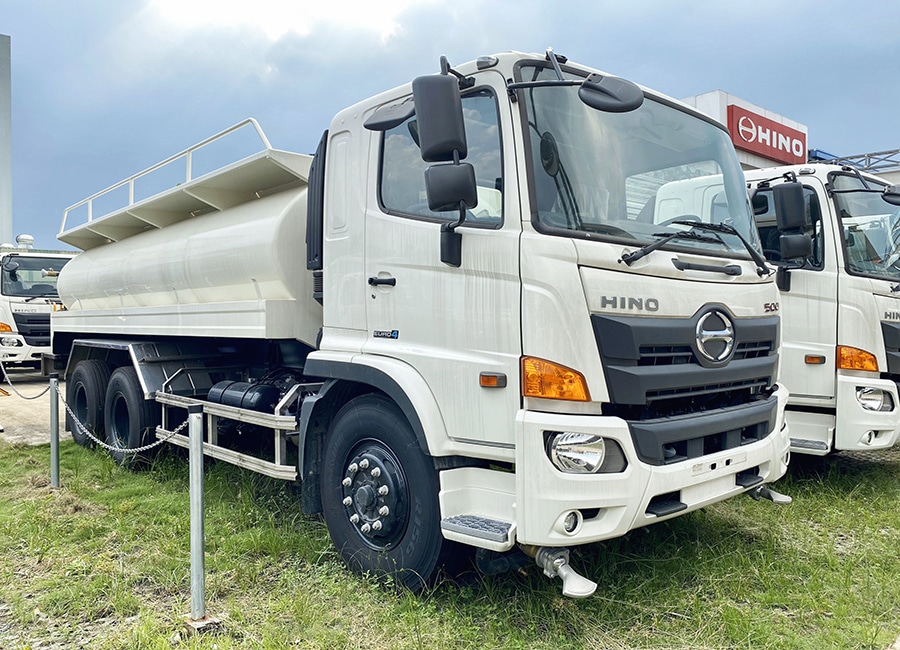 Xe Bồn Phun Nước Rửa Đường Hino FM8JN7A 15 Khối