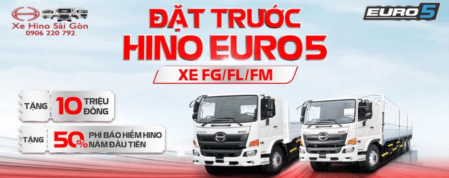 Khuyến Mãi Hino FG FL FM Euro 5