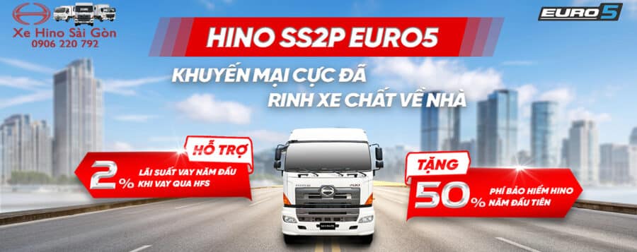 Xe Đầu Kéo Hino 700 Euro 5 2024