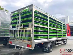 Xe Tải Hino FC9JLTC 6.5 Tấn Thùng Chở Gia Cầm