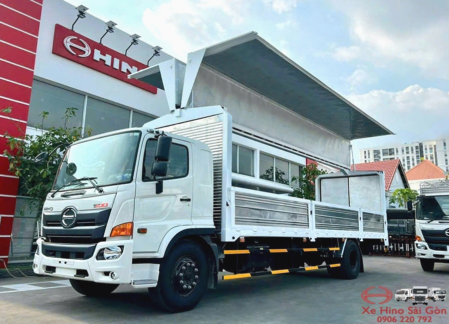 Xe Tải Hino FG8JT8A 8 Tấn Thùng Cánh Dơi 8m