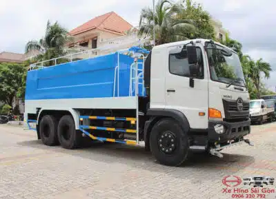 Xe Bồn Tưới Rửa Đường Hino FM8JN8A 14 Khối