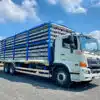 Xe Tải Hino FL8JW8A 15 Tấn Thùng Chở Gia Cầm 495 Lồng