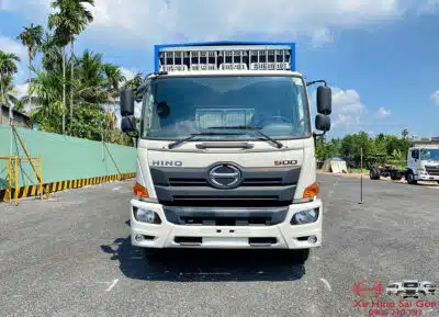 Xe Tải Hino FL8JW8A 15 Tấn Thùng Chở Gia Cầm 495 Lồng