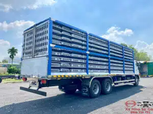 Xe Tải Hino FL8JW8A 15 Tấn Thùng Chở Gia Cầm 495 Lồng