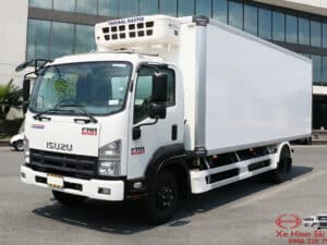 Xe Tải Isuzu FRR650 6.5 Tấn Thùng Đông Lạnh 6.7m