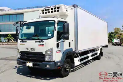Xe Tải Isuzu FRR650 6.5 Tấn Thùng Đông Lạnh 7.3m