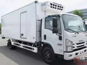 Xe Tải Isuzu NQR550 5 Tấn Thùng Đông Lạnh 6.2m