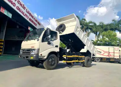 Xe Ben Hino Dutro XZU342MD 3.5 Tấn Thùng Tự Đổ 3 Khối