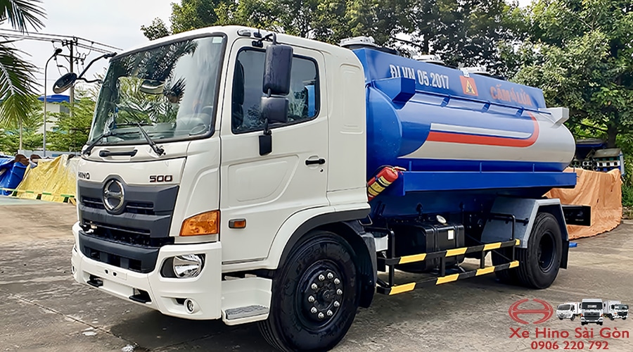 Xe Bồn Chở Xăng Dầu Hino FG8JJ8A 12 Khối