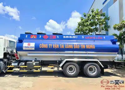 Xe Bồn Chở Xăng Dầu Hino FL8JT8A 18 Khối