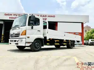 Xe Tải Hino FC9JLTC 6.5 Tấn Thùng Lửng 6.7m