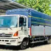 Xe Tải Hino FC9JLTC 6.5 Tấn Thùng Mui Bạt Nhôm 6.7m