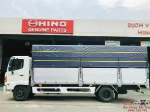 Xe Tải Hino FC9JNTC 6.5 Tấn Thùng Mui Bạt Nhôm 7.3m