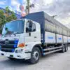 Xe Tải Hino FL8JW8A 15 Tấn Thùng Mui Bạt Nhôm 9.4m