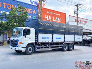 Xe Tải Hino FL8JW8A 15 Tấn Thùng Mui Bạt Nhôm 9.4m