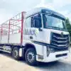 Xe Tải Howo Max 4 Chân Thùng Mui Bạt Nhôm 9.7m