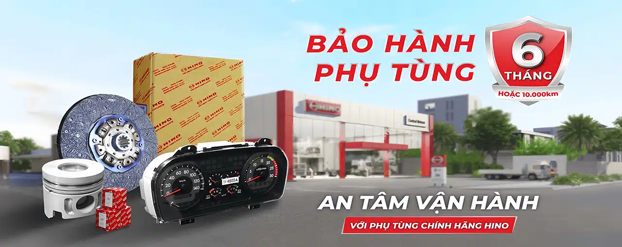 Phụ tùng Hino chính hãng