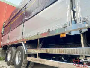 Xe Tải Hino FM 15 Tấn Thùng Mui Bạt Nhôm 9.4m