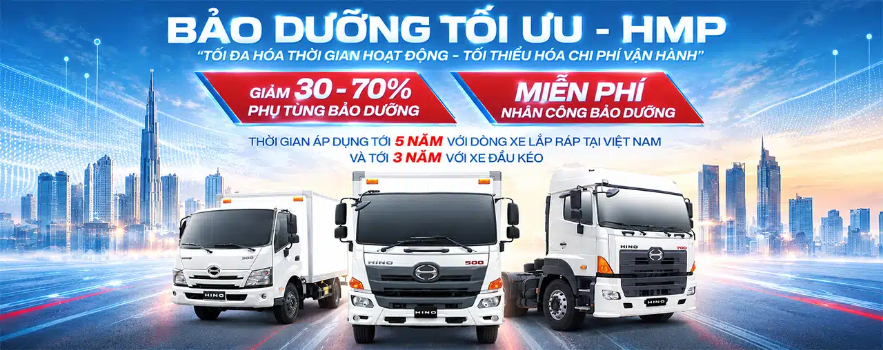 Bảo Dưỡng Hino HMP 2026