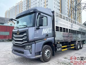 Xe Tải Howo Max 3 Chân Thùng Chở Gia Súc